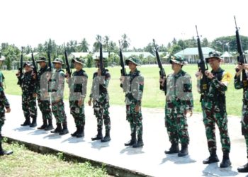 Latbakjatri Korem 133/NW: Fokus Keamanan dan Kemampuan Menembak Prajurit