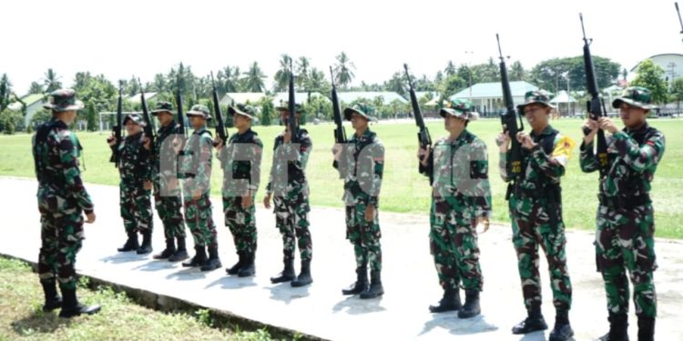 Latbakjatri Korem 133/NW: Fokus Keamanan dan Kemampuan Menembak Prajurit