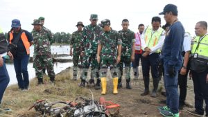 Korem 133/NW dan Polda Gorontalo Beri Dukungan Penuh dalam Proses Investigasi KNKT