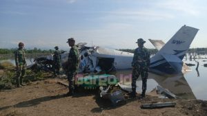 Proses Evakuasi Pesawat Jatuh di Pohuwato Tuntas, KNKT Fokus pada Penyelidikan