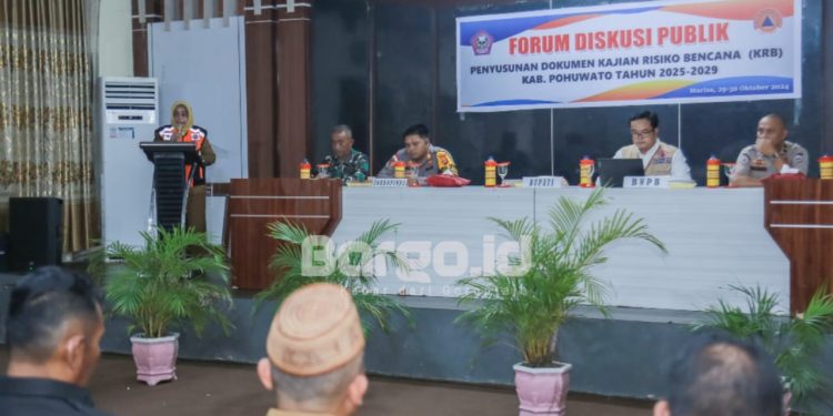 Tangani Rawan Bencana, Pohuwato Siapkan Dokumen Kajian Risiko untuk 2025-2029
