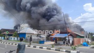 Dua Rumah dan Kantor PDAM di Pohuwato Terbakar, Kerugian Masih Dihitung