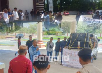 Aksi Demo Barakuda: Hentikan Aktivitas PT BJA, PT BTL, dan PT IGL Demi Lingkungan Pohuwato