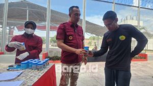 Bersama APH, Lapas Kelas IIB Pohuwato Razia Kamar dan Tes Urine Warga Binaan