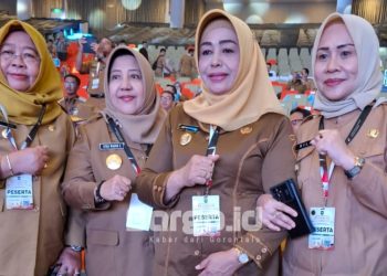 Hadiri Rakornas, Plt Bupati Suharsi Igirisa Tegaskan Komitmen Sinergi Menuju Indonesia Emas 2045