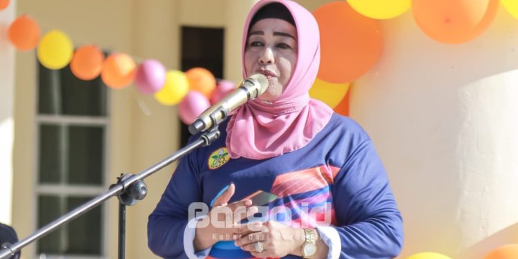 Hari Ibu dan HUT DWP, GOW, Perwosi di Pohuwato Dirayakan dengan Fun Games dan Bakti Sosial