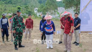 Dukung Ketahanan Pangan, Dandim 1313 Letkol Inf Madiyan Surya Tanam Pangan di Lapas Kelas IIB Pohuwato