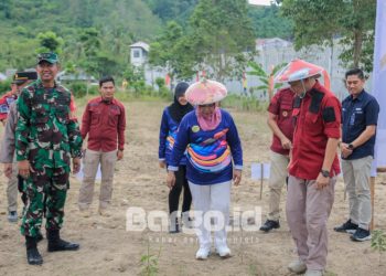 Dukung Ketahanan Pangan, Dandim 1313 Letkol Inf Madiyan Surya Tanam Pangan di Lapas Kelas IIB Pohuwato