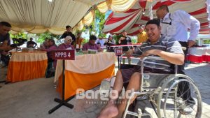 Simulasi Pemilu 2024, KPU Pohuwato Uji Coba Sirekap dan Proses Pemungutan Suara di TPS