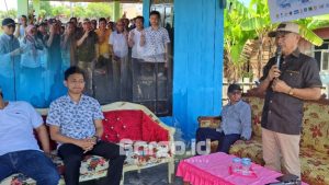 Paslon Saipul-Iwan Berkomitmen Tuntaskan Akses Jalan Desa Bumi Bahari