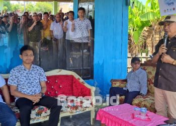 Paslon Saipul-Iwan Berkomitmen Tuntaskan Akses Jalan Desa Bumi Bahari