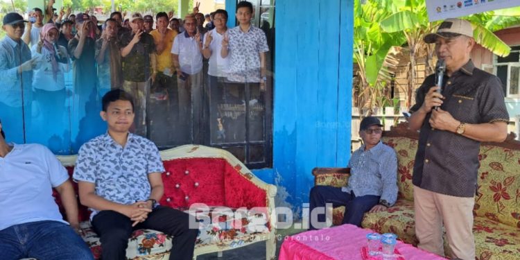 Paslon Saipul-Iwan Berkomitmen Tuntaskan Akses Jalan Desa Bumi Bahari