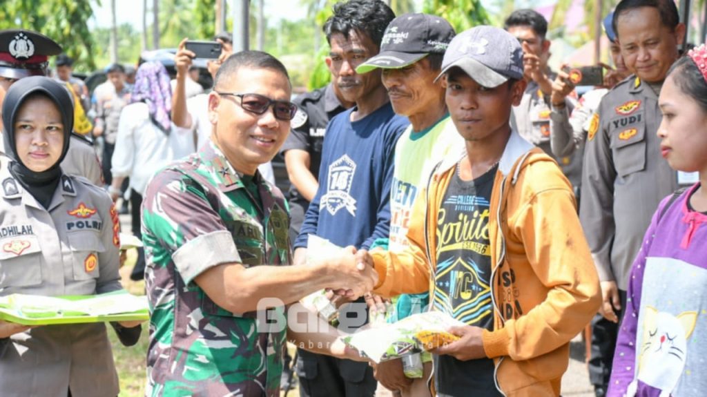 Danrem 133/NW Hadiri Launching Gugus Tugas Polri Dukung Ketahanan Pangan di Gorontalo