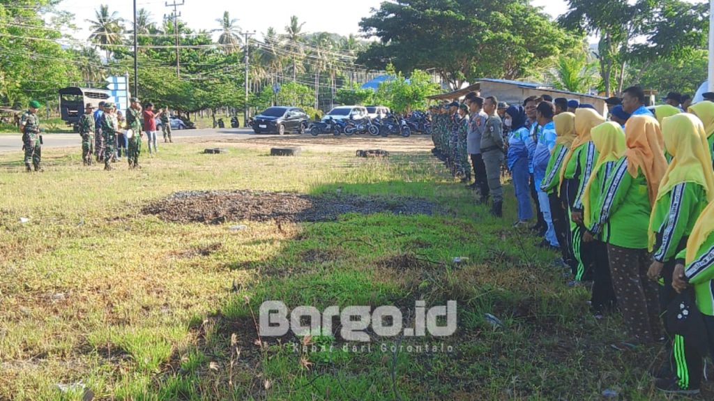 Kodim 1313 Gelar Karya Bakti TNI AD, Wujudkan Lingkungan Bersih di Pohuwato