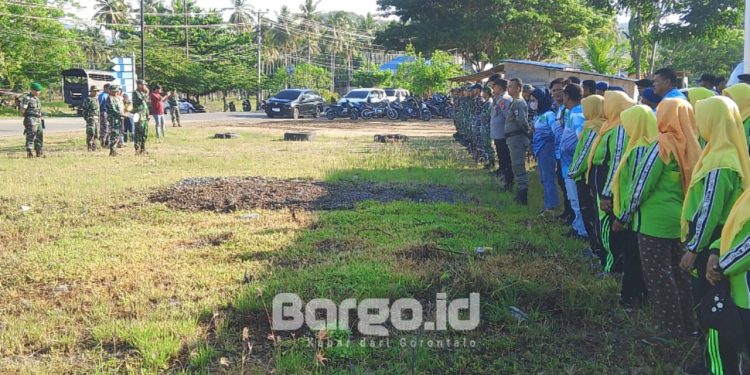 Kodim 1313 Gelar Karya Bakti TNI AD, Wujudkan Lingkungan Bersih di Pohuwato