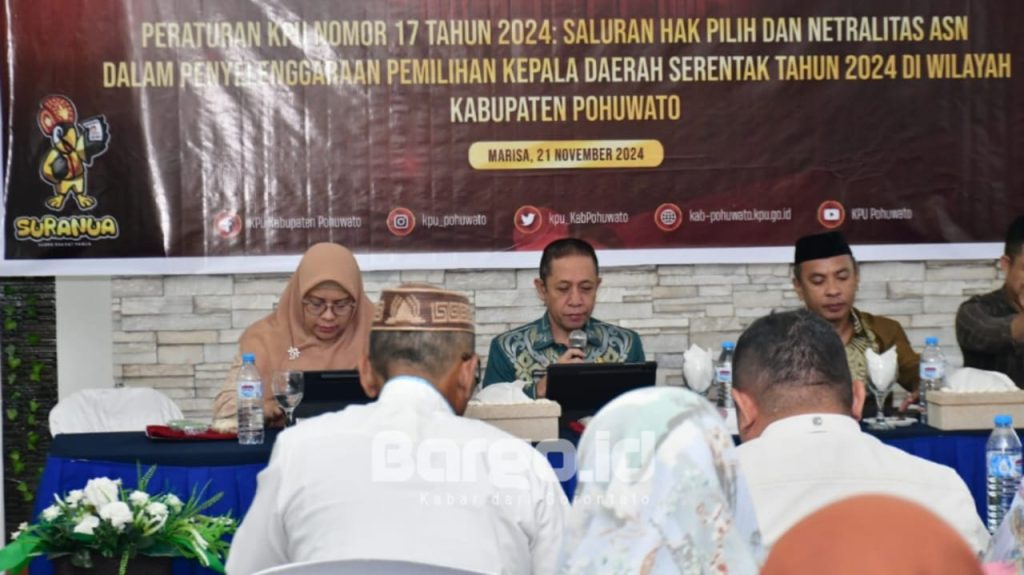 KPU Pohuwato Gandeng Camat dan Guru untuk Tingkatkan Partisipasi Pemilih Pemula