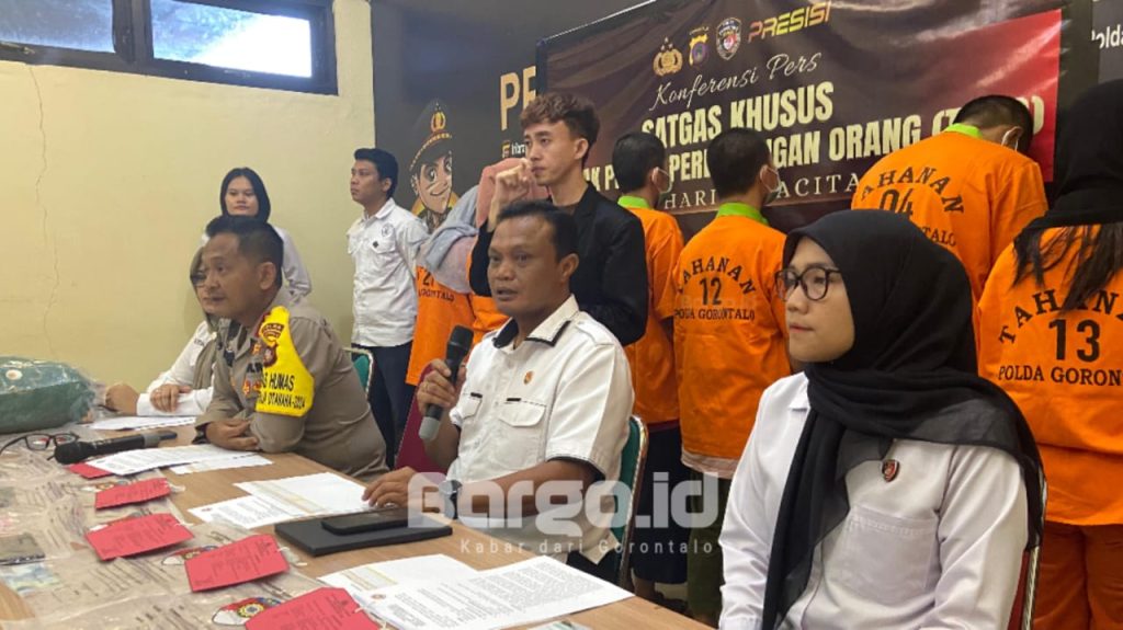 Gunakan Aplikasi Michat, Jaringan Perdagangan Orang di Gorontalo Terungkap