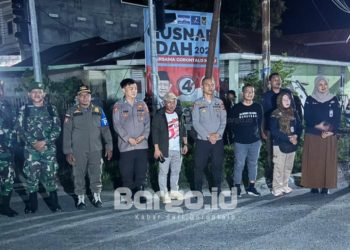 Pembersihan APK Pilkada di Pohuwato, Kodim 1313 Turunkan 30 Personel