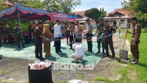 Kejari Pohuwato Musnahkan Barang Bukti Hukum Tetap, Ini Rinciannya