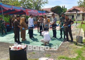 Kejari Pohuwato Musnahkan Barang Bukti Hukum Tetap, Ini Rinciannya