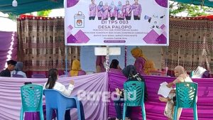 Pilkada Pohuwato 2024, Saipul Mbuinga-Iwan Adam Unggul di TPS 003 Desa Palopo