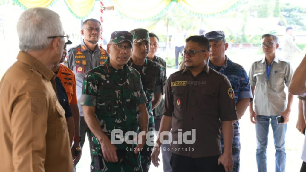 Danrem 133/NW Bersama Forkopimda Gorontalo Pantau Distribusi Logistik Pemilu 2024