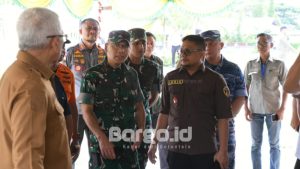 Danrem 133/NW Bersama Forkopimda Gorontalo Pantau Distribusi Logistik Pemilu 2024