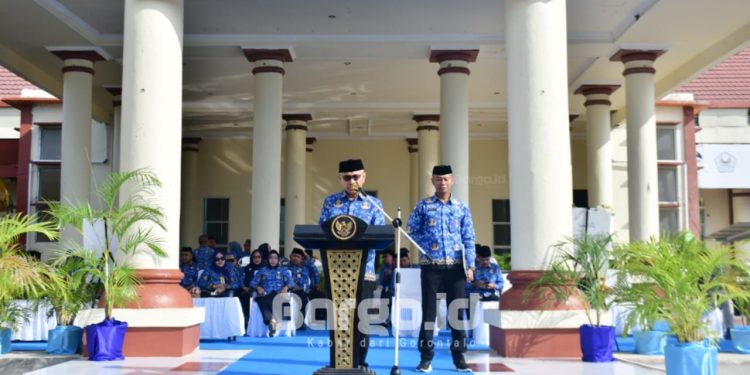 Korpri ke-53: Bupati Pohuwato Ajak ASN Wujudkan Pelayanan Publik Menuju Indonesia Emas 2045