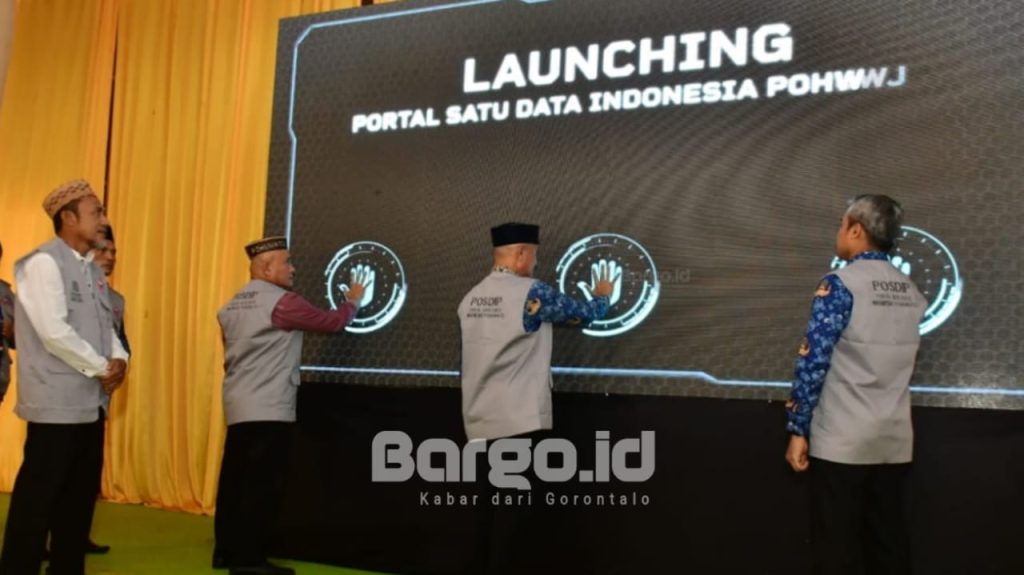 Bupati Pohuwato Resmikan Portal Satu Data Indonesia Pohuwato (POSDIP)