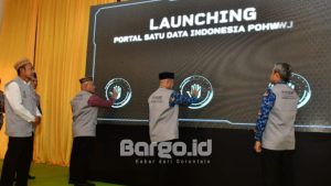 Bupati Pohuwato Resmikan Portal Satu Data Indonesia Pohuwato (POSDIP)