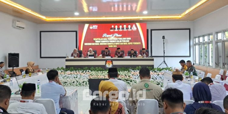 Rangkaian Tahapan Pemilu 2024: KPU Pohuwato Gelar Rekapitulasi Suara