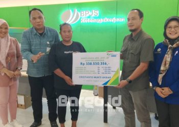 BPJS Ketenagakerjaan Pohuwato Cairkan Rp 338 Juta untuk Ahli Waris Korban Kecelakaan Kerja