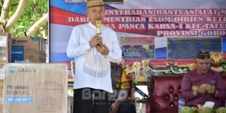 Program Alat Masak Listrik, Bupati Pohuwato Harap Jangkau Semua Desa