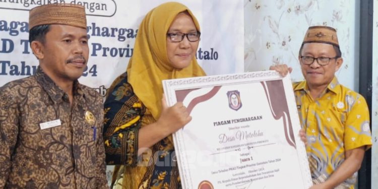 Motolohu, Desa Teladan PKAD Provinsi Gorontalo 2024
