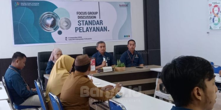BPS Pohuwato Gelar FGD Standar Pelayanan Statistik Terpadu, Fokus Tingkatkan Kualitas Data Publik