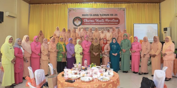 Dharma Wanita Persatuan Pohuwato Rayakan HUT ke-25