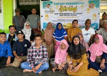 Aksi Sosial Pelaku Usaha Tambang Rakyat, Kaum Dhuafa dan Petani Buntulia Dapat Bantuan