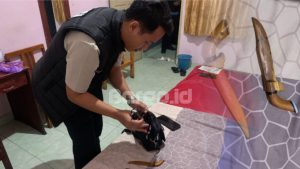 Polda Gorontalo Amankan Pasangan Suami Istri Bawa Senjata Tajam dalam Operasi Pekat Otanaha II