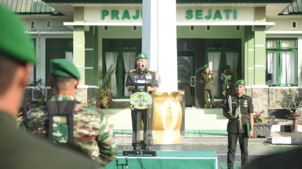 Hari Juang TNI AD ke-79, Korem 133/NW Gaungkan Nilai Perjuangan Jenderal Soedirman