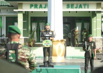 Hari Juang TNI AD ke-79, Korem 133/NW Gaungkan Nilai Perjuangan Jenderal Soedirman