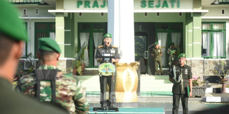 Hari Juang TNI AD ke-79, Korem 133/NW Gaungkan Nilai Perjuangan Jenderal Soedirman