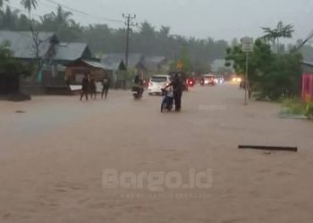 Banjir di Paguat Rendam 9 Desa, Tim Gabungan Lakukan Evakuasi