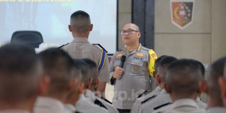 Irwasda Polda Gorontalo: Polisi Harus Siap Secara Fisik, Mental, dan Moral