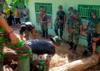 Dandim 1313/Pohuwato: Gotong Royong Adalah Kunci Pulihkan Desa Soginti
