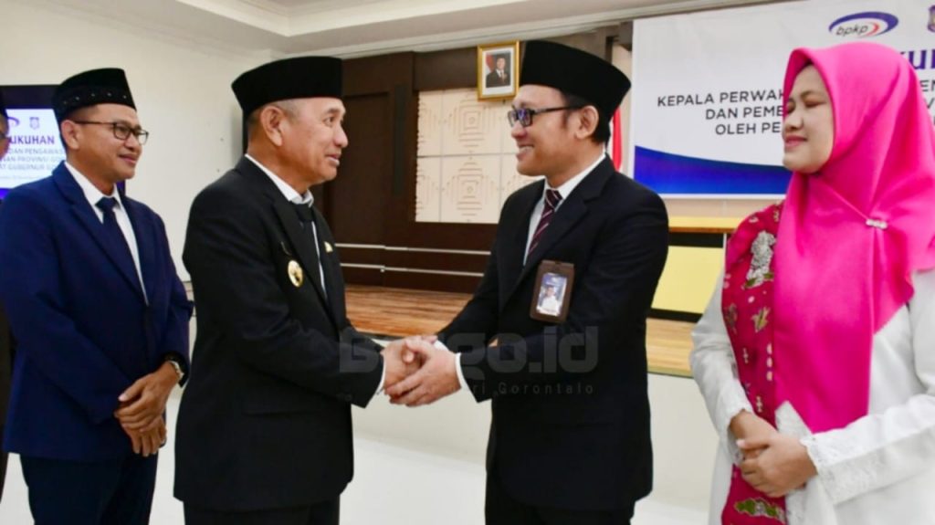 Saipul Mbuinga Apresiasi Pengukuhan Mohamad Riyanto sebagai Kepala Perwakilan BPKP Gorontalo