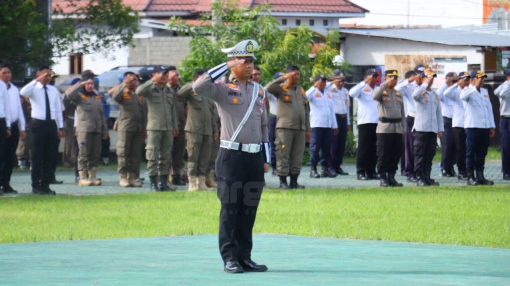 Apel Gelar Pasukan, Polres Pohuwato Fokus Pengamanan Nataru