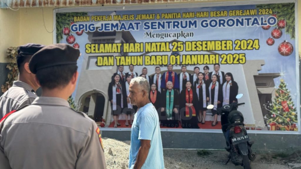 Polda Gorontalo Intensifkan Patroli di Tempat Ibadah Jelang Natal di Gorontalo