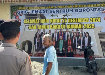 Polda Gorontalo Intensifkan Patroli di Tempat Ibadah Jelang Natal di Gorontalo