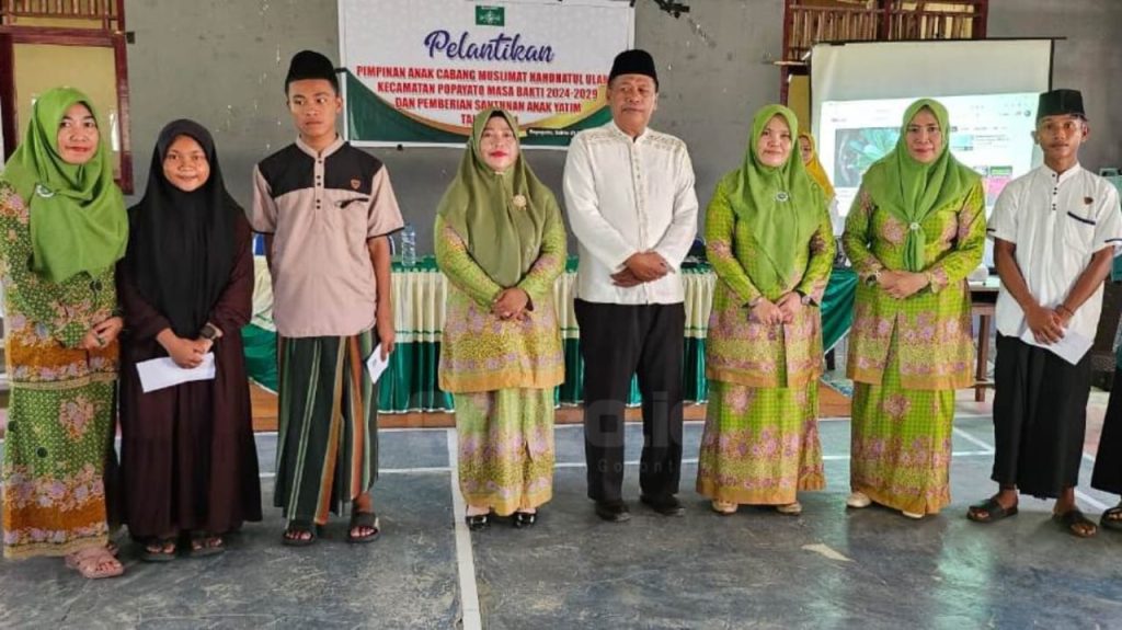 Ketua PC Muslimat NU Pohuwato Lantik Pengurus PAC Kecamatan Popayato