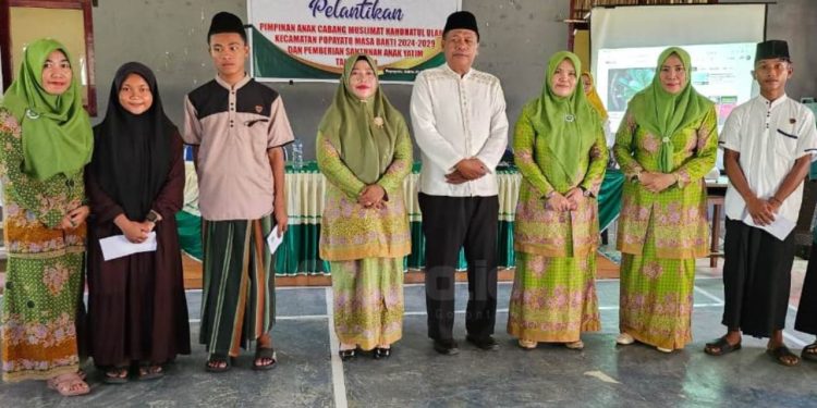 Ketua PC Muslimat NU Pohuwato Lantik Pengurus PAC Kecamatan Popayato